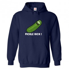 Pickle Rick Classic Unisex Kids and Adults Pullover Hooded Sweatshirt For Animated Movie Fans									 									 									